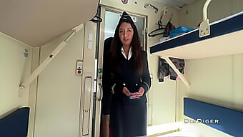 Pov Train Ride Turns Into Steamy Encounter With Conductor