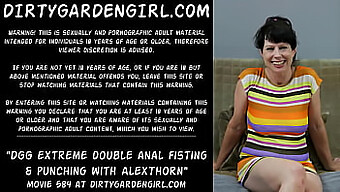 Alexthorn Joins Dirtygardengirl For Intense Double Fisting And Extreme Anal Play