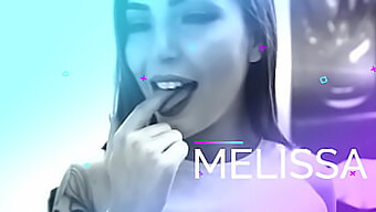 Melissa Lisboa เล่นทางทวารหนักที่ลึกและอร่อย