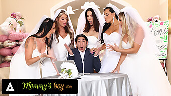 Milf Bride Gets Drilled By Multiple Cocks For Wedding Planning Error