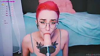 A Sweet Tomboy Using A Dildo For Solo Pleasure