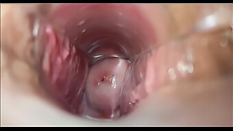 Close Up View Of A Woman’s Orgasm