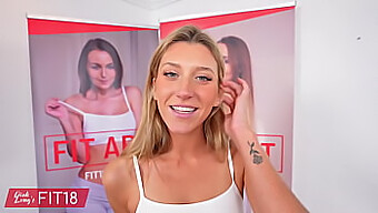 Pov 60fps Casting And Creampie Of Petite American Newcomer Addison Vodka At The Fitness Studio