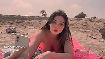 A Spanish Teen Gets Convinced To Give A Blowjob On The Beach And Receives A Facial